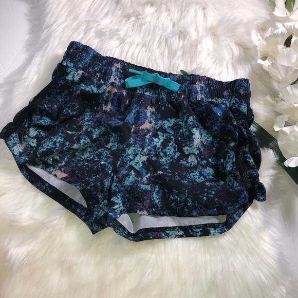 Fabletics Pamela Shorts Blue Black Running Tide XS - Picture 2 of 8